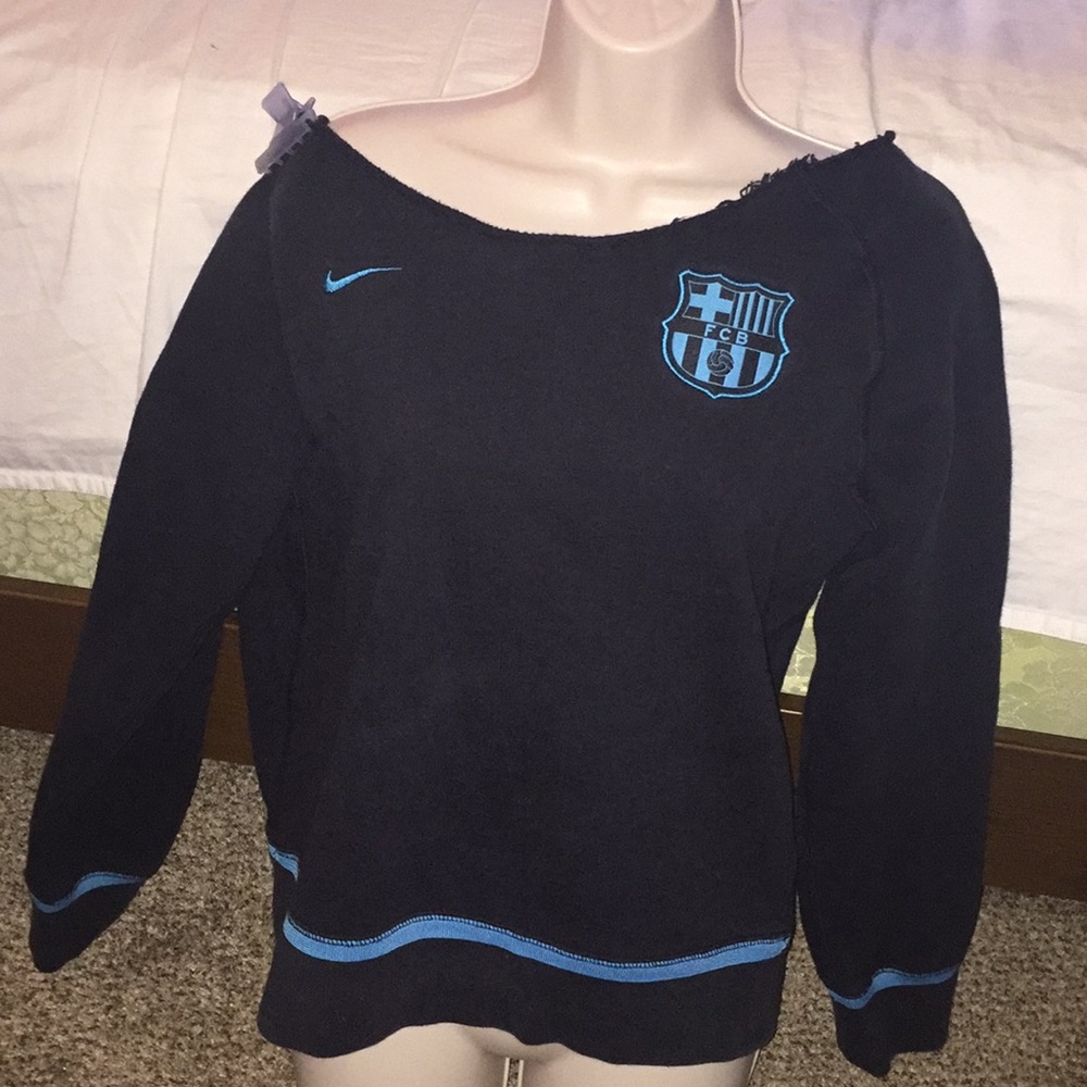 Sweatshirt/ one shoulder / Barcelona